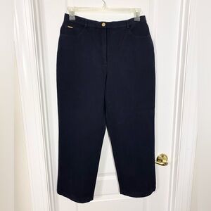 Vintage St. John Sport High Waist Crop Jeans Pants
